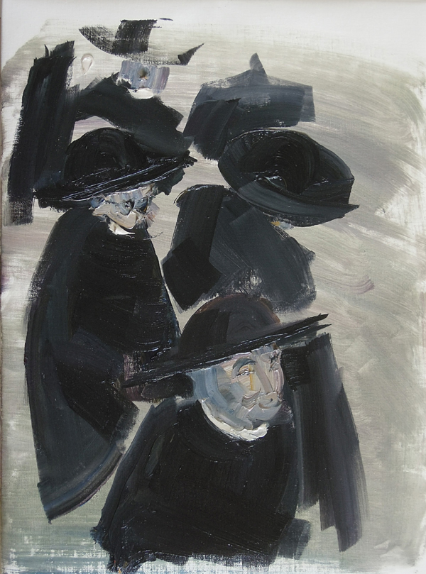 thomaslarsson-art.se  FRANSKA PRÄSTER 40 X 30